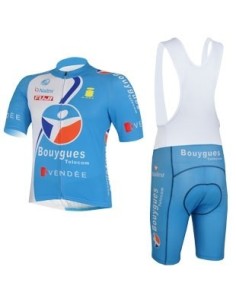Conjunto corto de ciclismo Bouygues: comodidad y frescura para tus pedaleadas