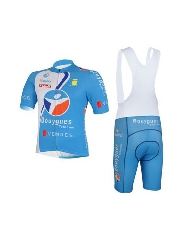 Conjunto corto de ciclismo Bouygues: comodidad y frescura para tus pedaleadas