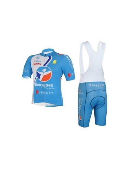 Conjunto corto de ciclismo Bouygues: comodidad y frescura para tus pedaleadas