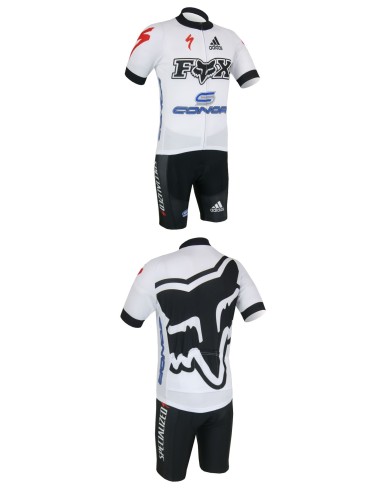 Conjunto corto de ciclismo FOX: comodidad y estilo para tus rutas