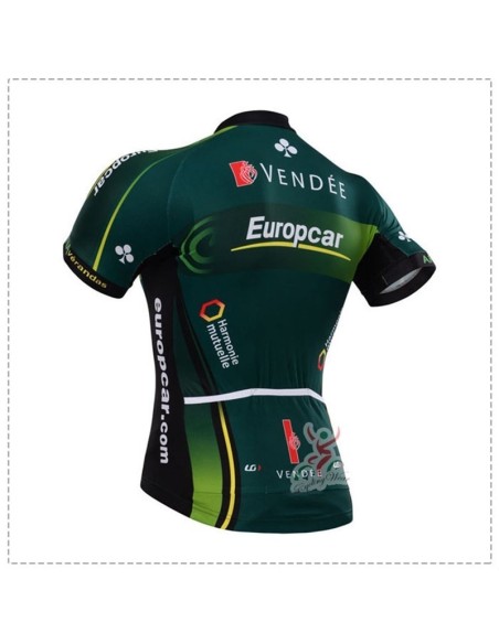 Conjunto Corto de Ciclismo Europcar: Comodidad y Estilo para este Verano