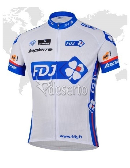 Conjunto de ciclismo corto fdj: comodidad y estilo para tus paseos