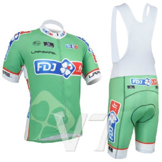 Conjunto corto de ciclismo FDJ: comodidad y estilo para tus paseos