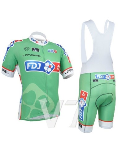 Conjunto corto de ciclismo FDJ: comodidad y estilo para tus paseos