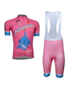 Conjunto corto de ciclismo Astana: comodidad y estilo para tus rutas