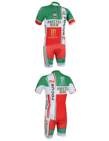 Conjunto corto de ciclismo cómodo y fresco para tus paseos de verano