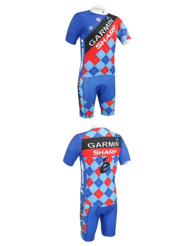 Conjunto corto de ciclismo Garmin para un verano cómodo y fresco