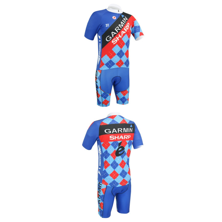 Conjunto corto de ciclismo Garmin para un verano cómodo y fresco