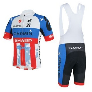 Conjunto corto de ciclismo Garmin: comodidad y estilo para tus paseos