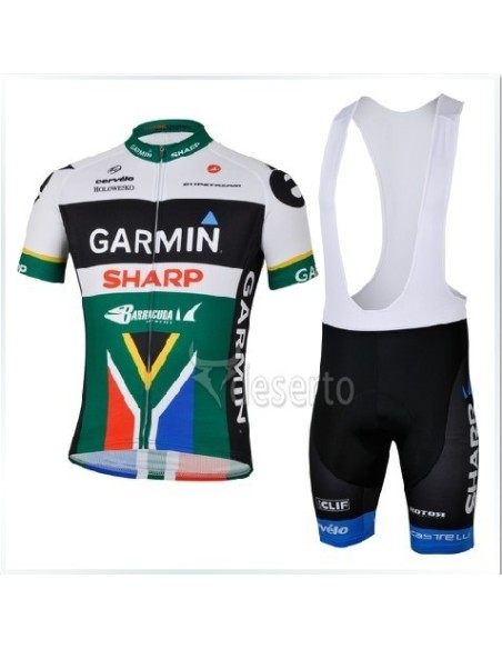 Equipación de ciclismo corta Garmin: comodidad y estilo para tus rutas