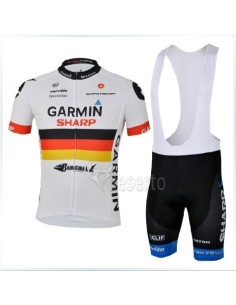 Conjunto corto de ciclismo Garmin: comodidad y estilo para tus rutas
