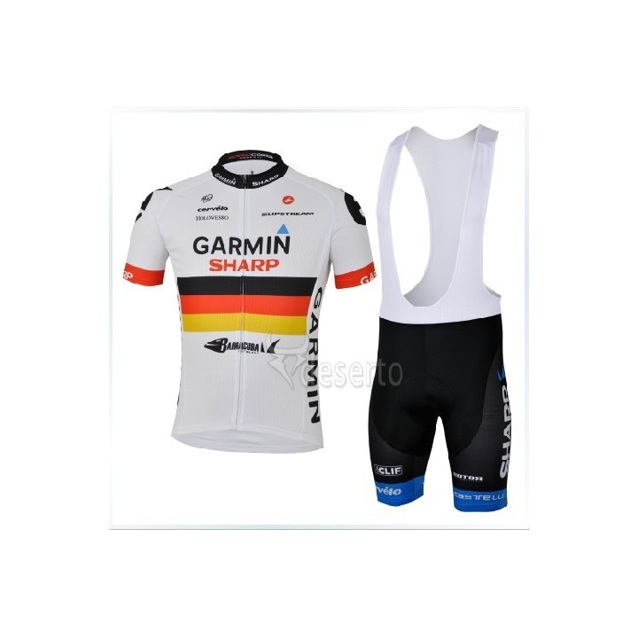 Conjunto corto de ciclismo Garmin: comodidad y estilo para tus rutas