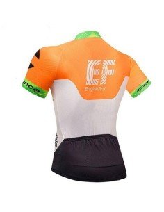 Maillot de ciclismo corto EF Education First para tus rutas más frescas 2