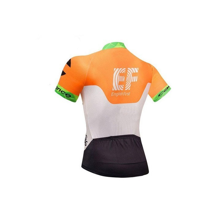 Maillot de ciclismo corto EF Education First para tus rutas más frescas
