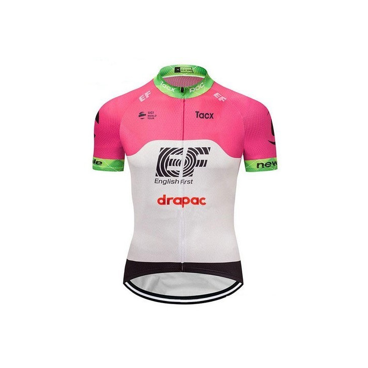 Maillot de ciclismo corto EF Education First para disfrutar en cualquier clima