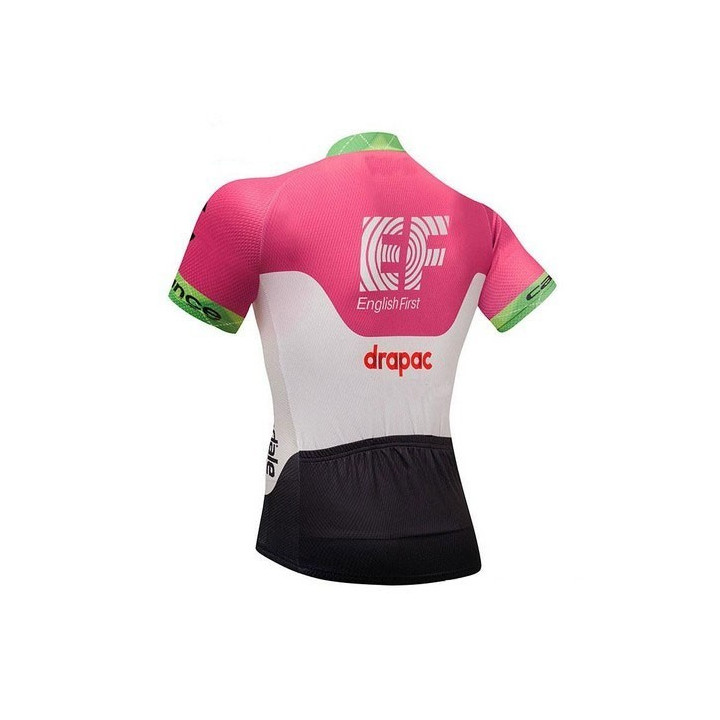 Maillot de ciclismo corto EF Education First para disfrutar en cualquier clima
