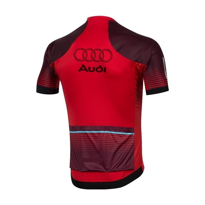 Maillot ciclismo corto Audi: comodidad y frescura para pedalear