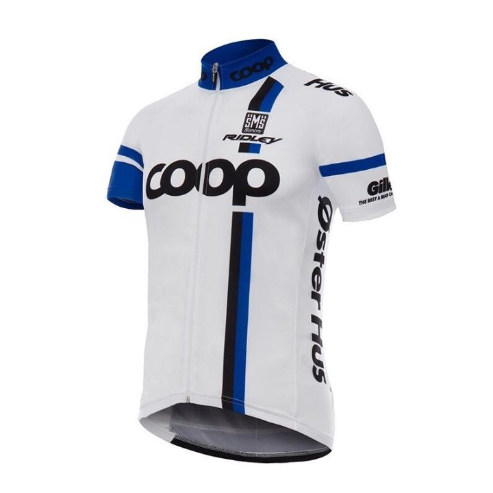 Maillot de ciclismo corto Team Coop: comodidad y frescura para todos los ciclistas