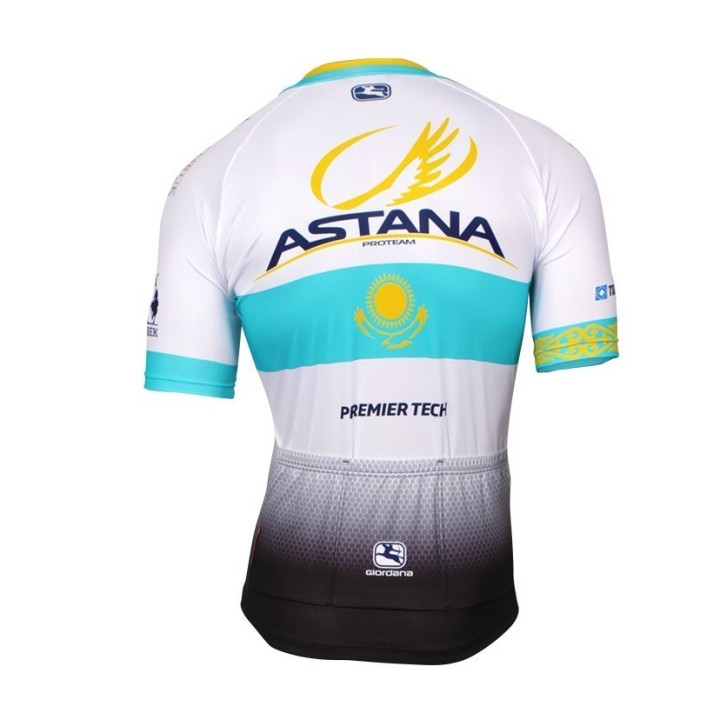 Maillot corto Astana: comodidad y frescura para tus paseos en bici
