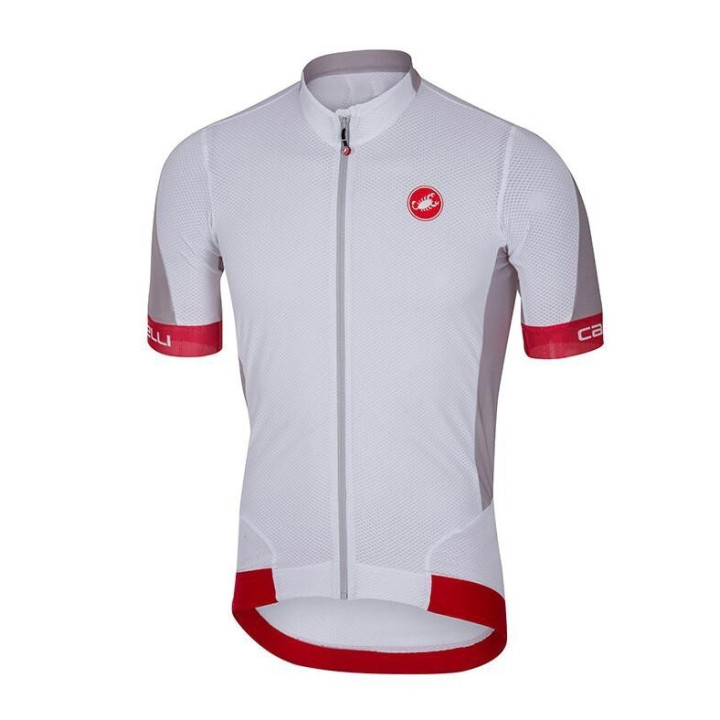 Maillot corto Castelli: comodidad y frescura para tus rutas en bici