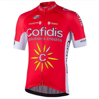 Maillot de ciclismo corto Cofidis: comodidad y frescura en cada pedaleada