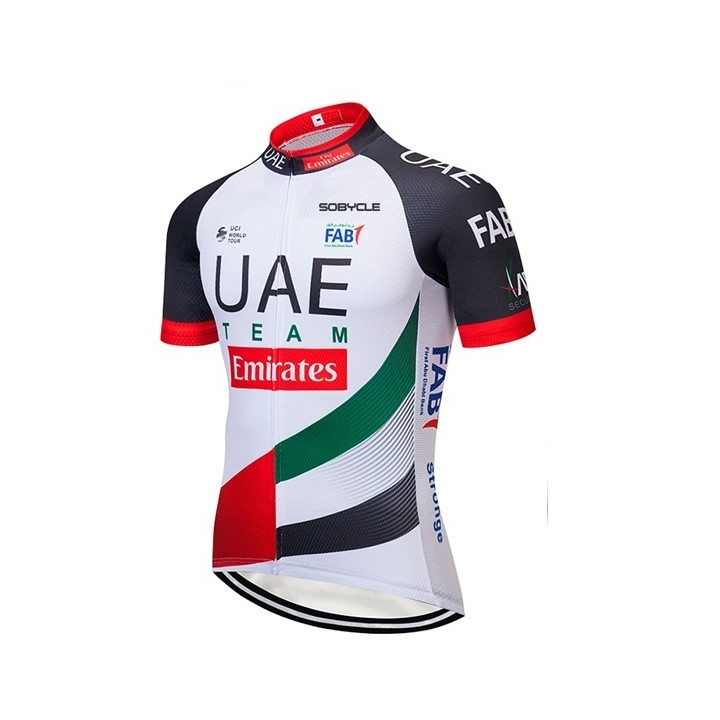 Maillot ciclismo corto UAE Team Emirates: comodidad y frescura en cada pedalada
