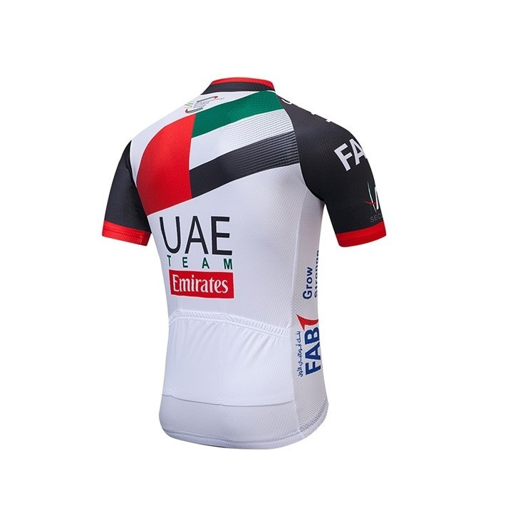Maillot ciclismo corto UAE Team Emirates: comodidad y frescura en cada pedalada