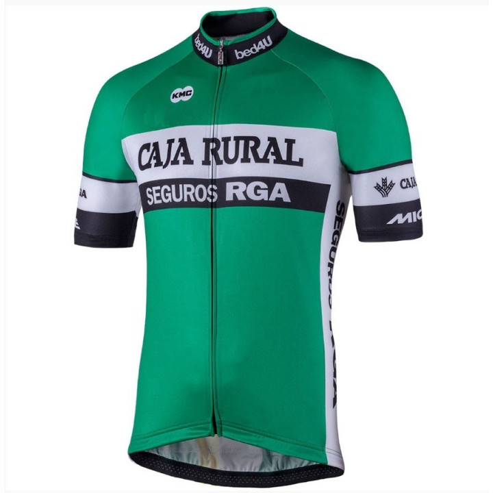 Maillot corto de ciclismo Caja Rural: comodidad y frescura para tus rutas