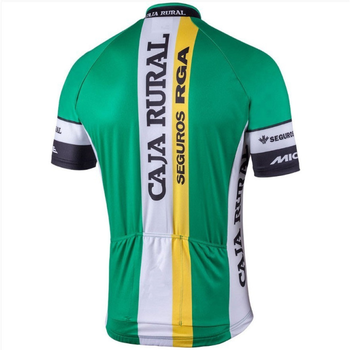 Maillot corto de ciclismo Caja Rural: comodidad y frescura para tus rutas