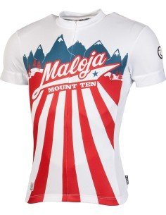 Maillot de ciclismo corto Maloja: comodidad y frescura para tus rutas