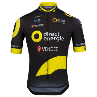Maillot ciclismo corto Direct Energie: calidad y comodidad para tus paseos