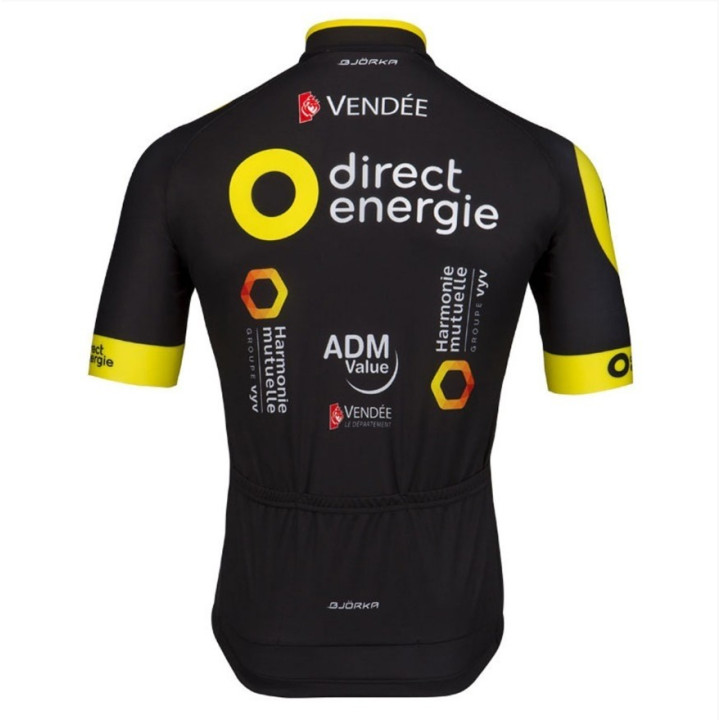 Maillot ciclismo corto Direct Energie: calidad y comodidad para tus paseos