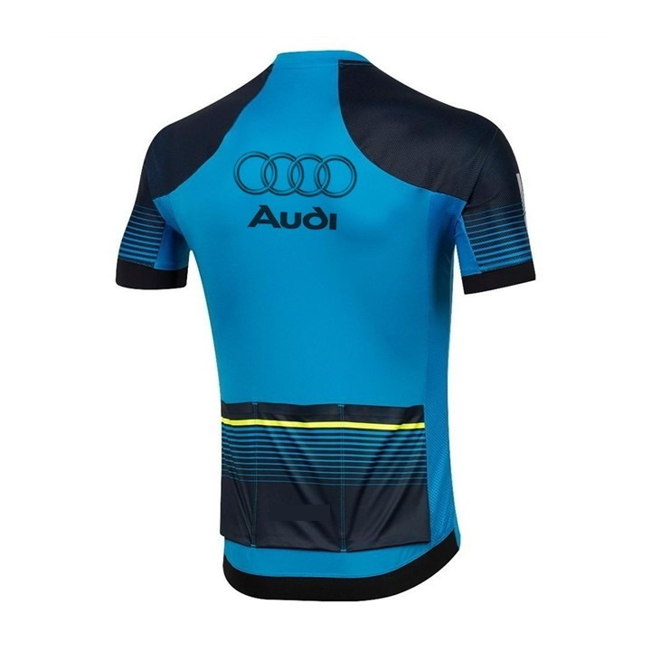 Maillot de ciclismo corto Audi: comodidad y frescura en cada pedaleada