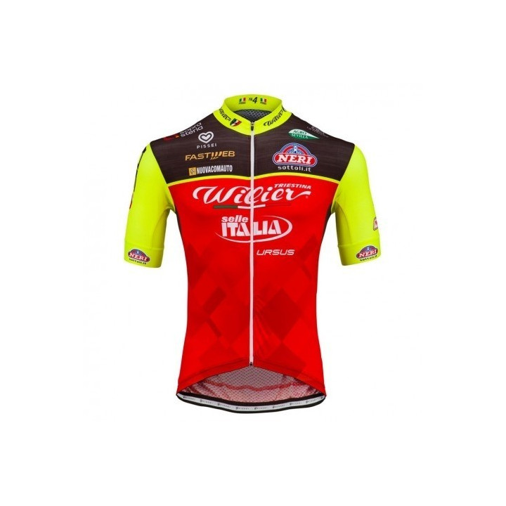 Maillot de ciclismo corto Wilier: comodidad y frescura en cada pedaleada