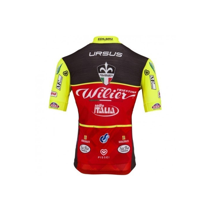 Maillot de ciclismo corto Wilier: comodidad y frescura en cada pedaleada