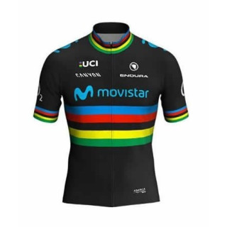 Maillot corto Movistar: comodidad y frescura para tus rutas en bici