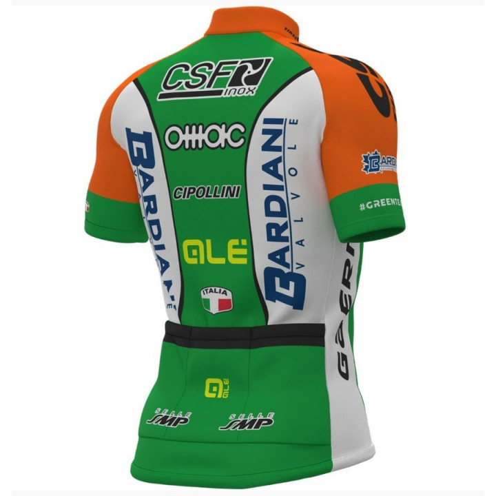 Maillot corto de ciclismo Bardiani: comodidad y frescura para tus rutas