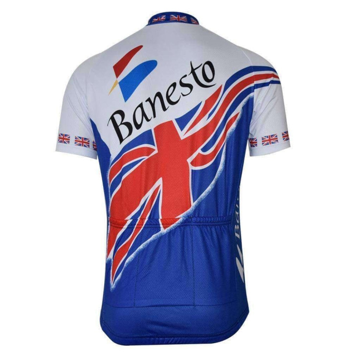 Maillot de ciclismo corto Banesto: comodidad y frescura para tus rutas