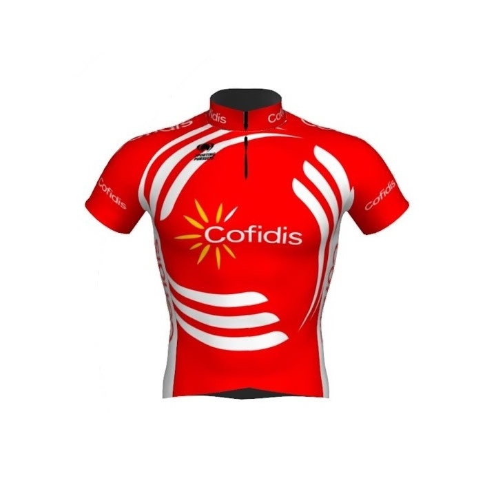 Maillot de ciclismo corto Cofidis: comodidad y frescura para tus rutas