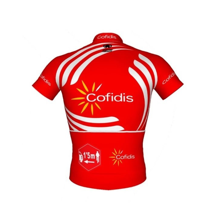 Maillot de ciclismo corto Cofidis: comodidad y frescura para tus rutas