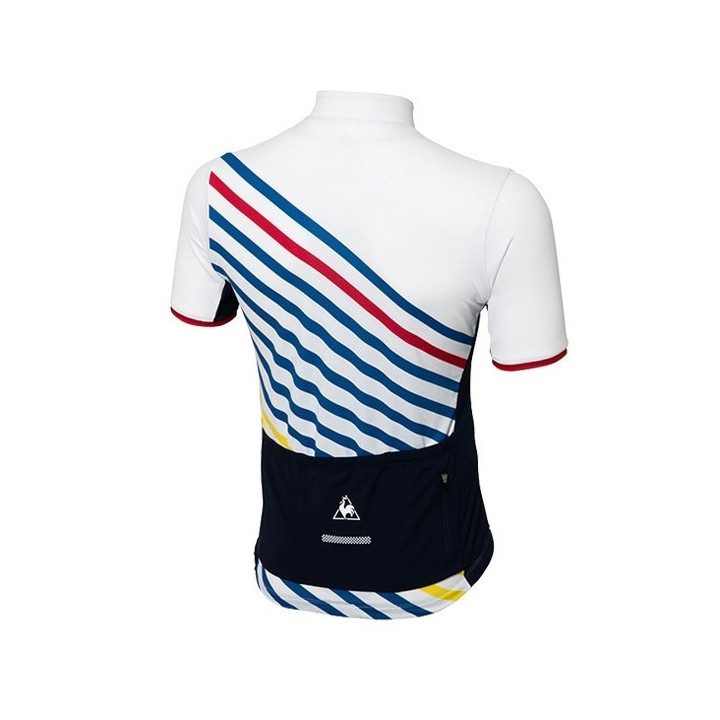 Maillot de ciclismo corto Le Coq Sportif: comodidad y frescura para tus rutas