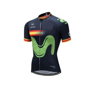 Maillot de ciclismo corto Movistar: comodidad y rendimiento en cada pedalada