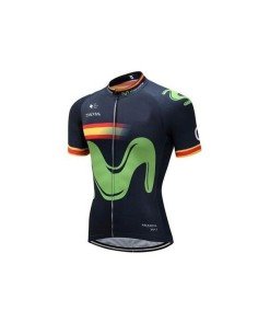 Maillot de ciclismo corto Movistar: comodidad y rendimiento en cada pedalada