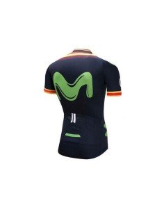 Maillot de ciclismo corto Movistar: comodidad y rendimiento en cada pedalada 2