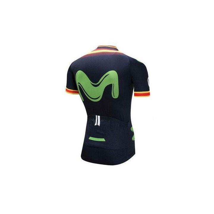 Maillot de ciclismo corto Movistar: comodidad y rendimiento en cada pedalada