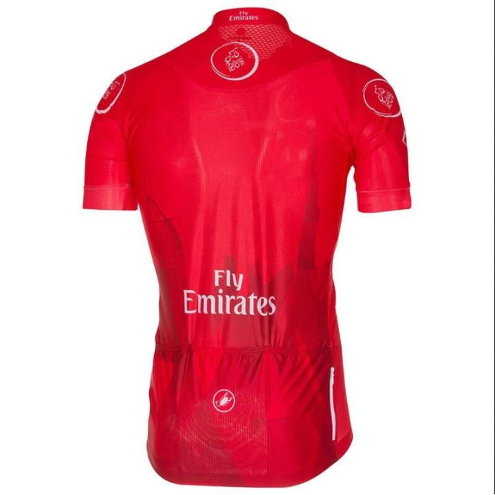 Maillot de ciclismo corto Tour Dubai: comodidad y estilo para tus rutas