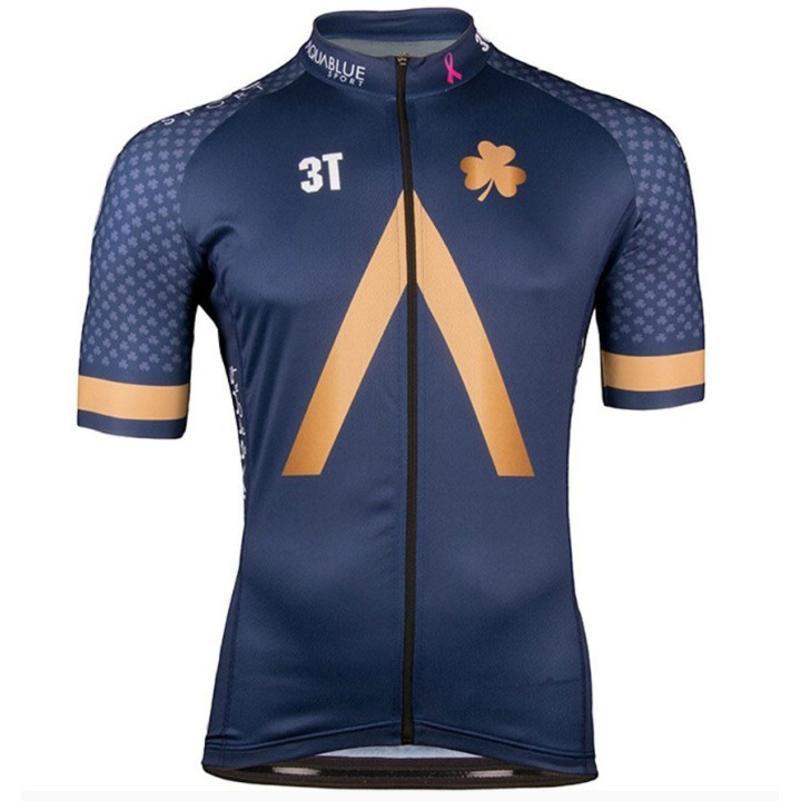 Maillot ciclismo corto Aqua Blue para salir a pedalear cómodo y fresco