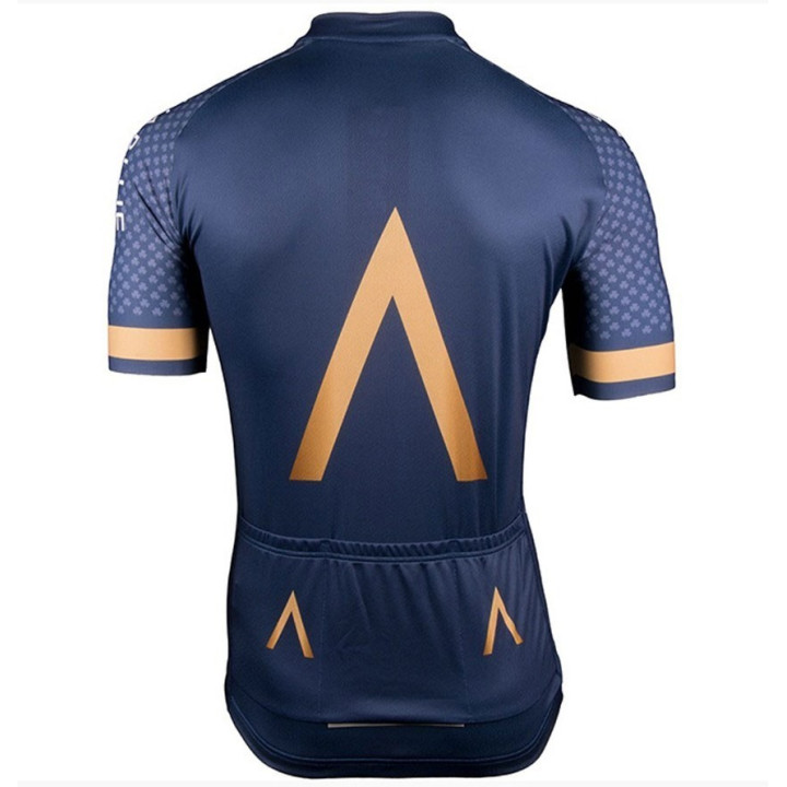 Maillot ciclismo corto Aqua Blue para salir a pedalear cómodo y fresco