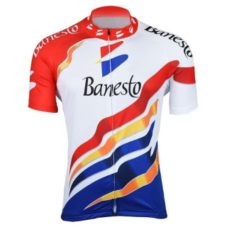Maillot de ciclismo corto Banesto: comodidad y frescura para tus rutas