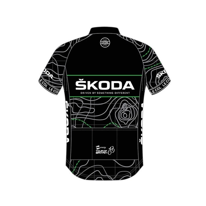 Maillot de ciclismo corto Skoda: comodidad y frescura para tus rutas